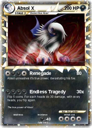 Pokemon Absol X