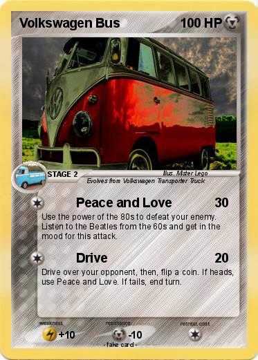 Pokemon Volkswagen Bus