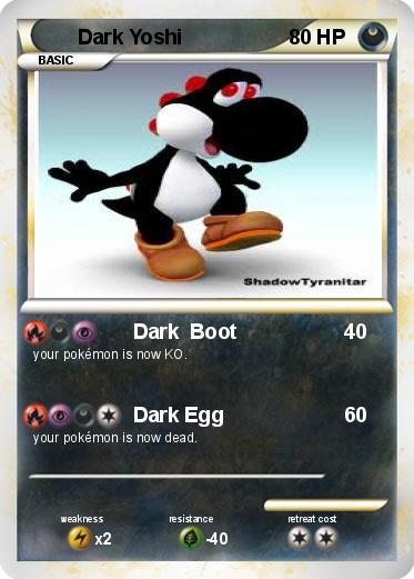 Pokemon Dark Yoshi
