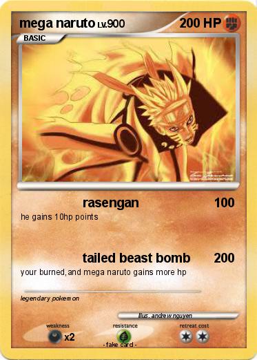 Pokemon mega naruto