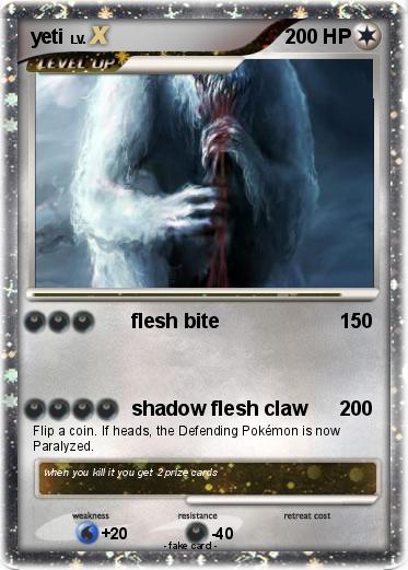 Pokemon yeti