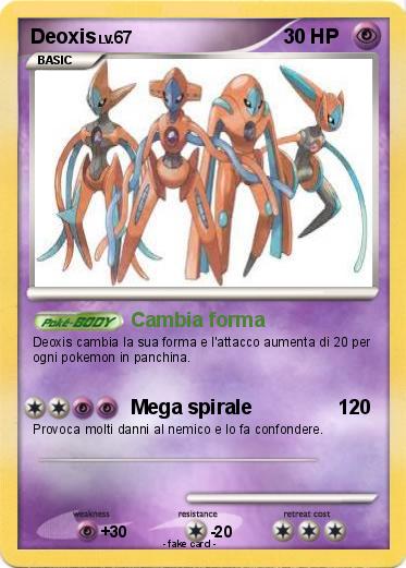 Pokemon Deoxis