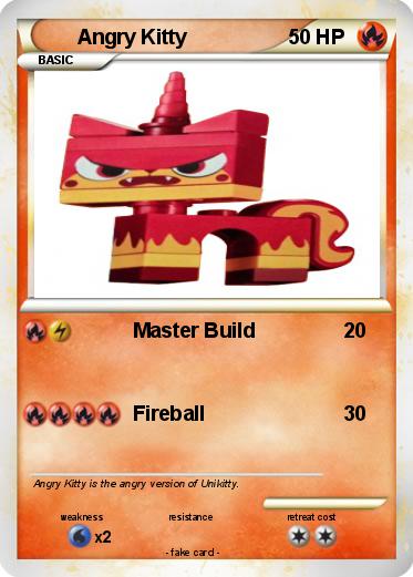 Pokemon Angry Kitty