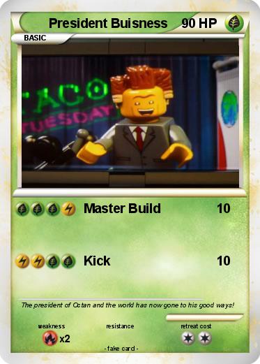 Pokemon President Buisness