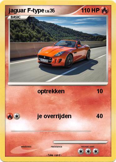Pokemon jaguar F-type