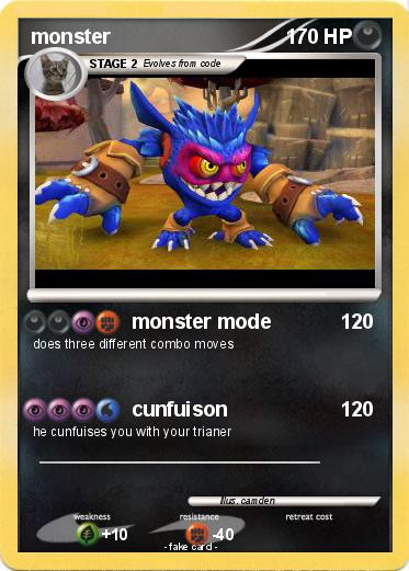 Pokemon monster