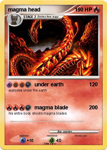 Pokemon magma head