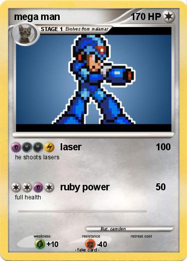 Pokemon mega man