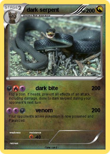 Pokemon dark serpent