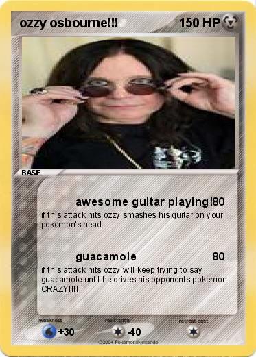 Pokemon ozzy osbourne!!!