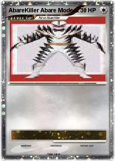 Pokemon AbareKiller Abare Mode