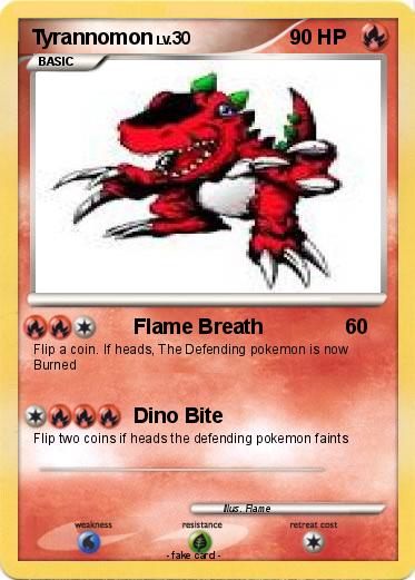 Pokemon Tyrannomon