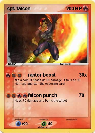 Pokemon cpt. falcon