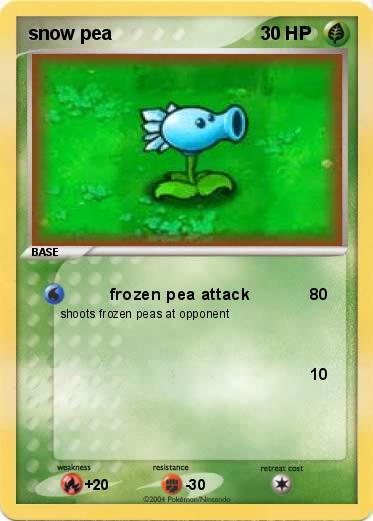 Pokemon snow pea