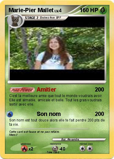 Pokemon Marie-Pier Mallet