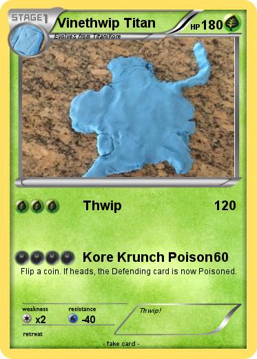 Pokemon Vinethwip Titan