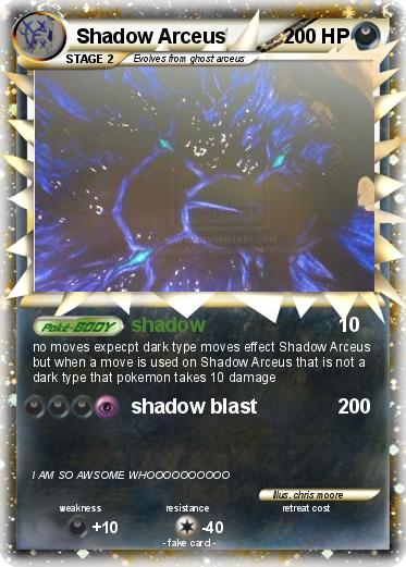 Pokemon Shadow Arceus
