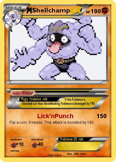 Pokemon Shellchamp