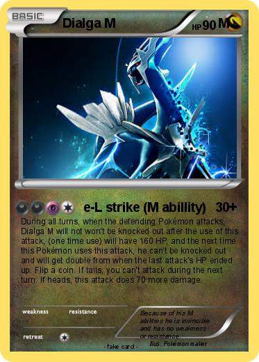 Pokemon Dialga M                             M