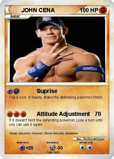 Pokemon JOHN CENA