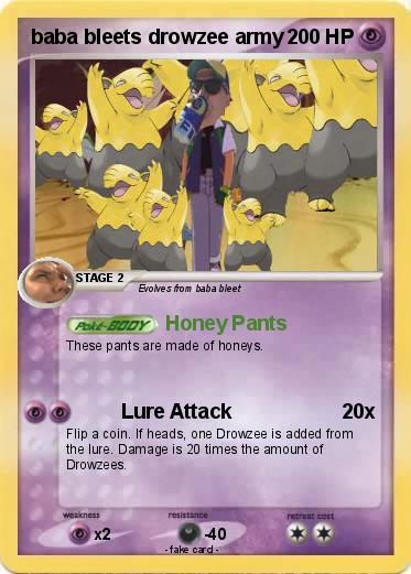 Pokemon baba bleets drowzee army