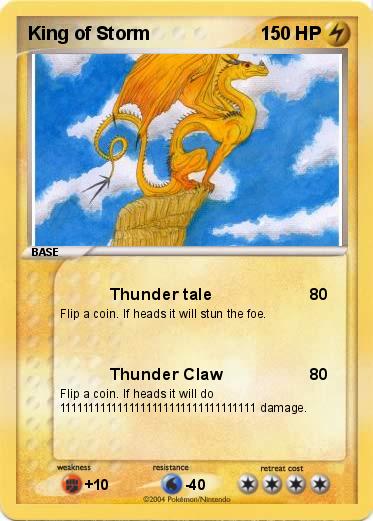Pokemon King of Storm