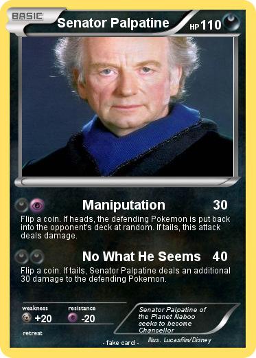 Pokemon Senator Palpatine