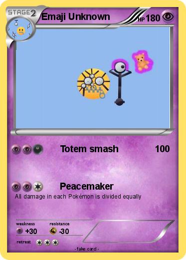 Pokemon Emaji Unknown