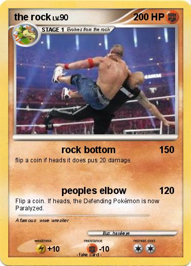 Pokemon the rock