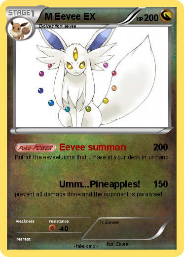 Pokemon M Eevee EX