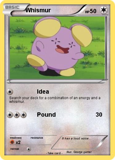 Pokemon Whismur