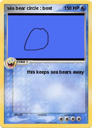 Pokemon sea bear circle : bost