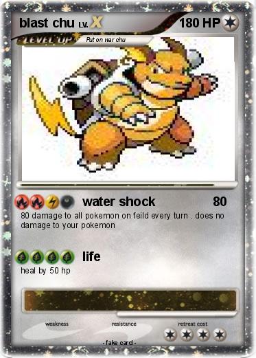 Pokemon blast chu