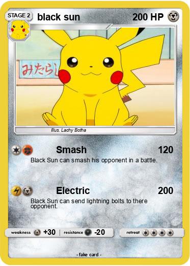 Pokemon black sun