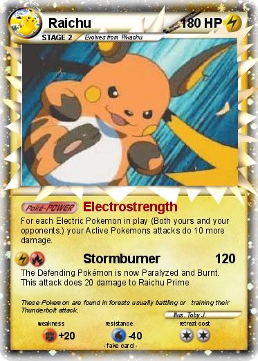 Pokemon Raichu