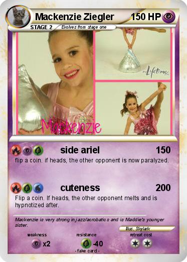 Pokemon Mackenzie Ziegler