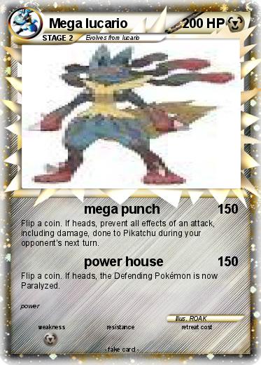 Pokemon Mega lucario