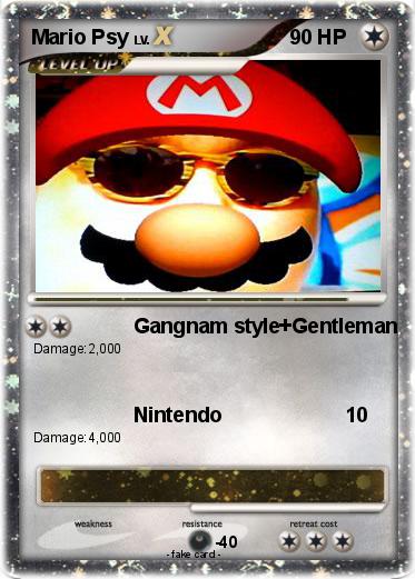 Pokemon Mario Psy
