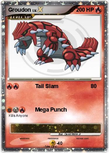 Pokemon Groudon