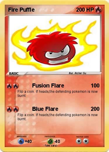 Pokemon Fire Puffle