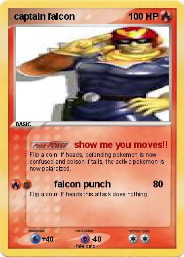 Pokemon captain falcon