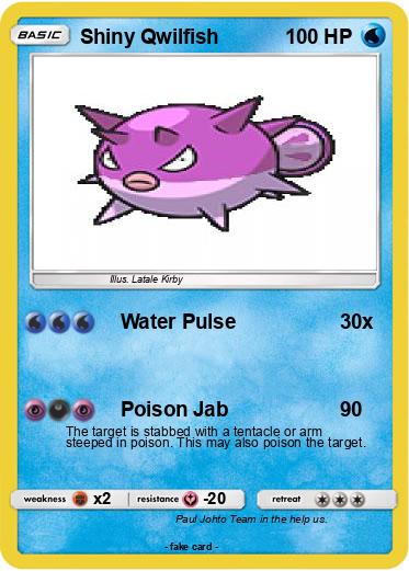 Pokemon Shiny Qwilfish