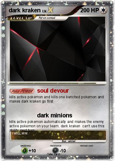 Pokemon dark kraken