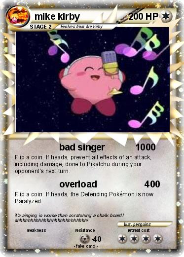 Pokemon mike kirby