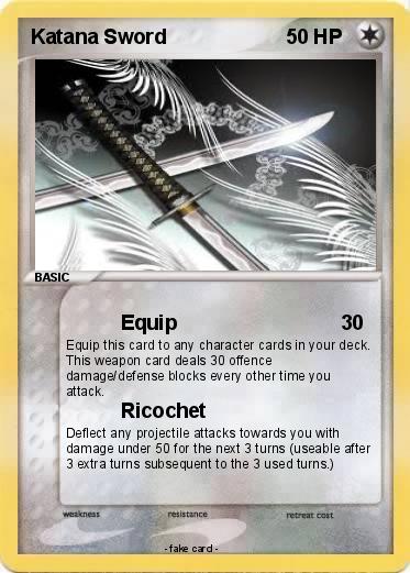 Pokemon Katana Sword
