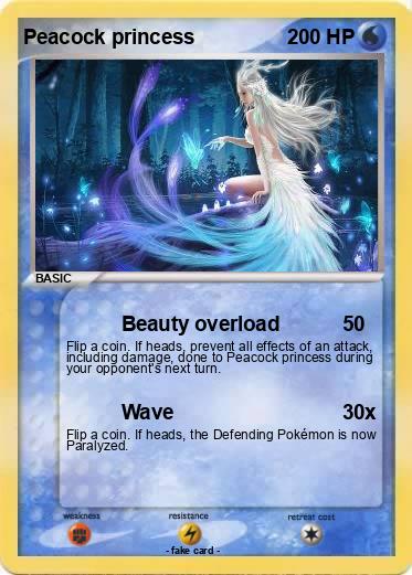 Pokemon Peacock princess