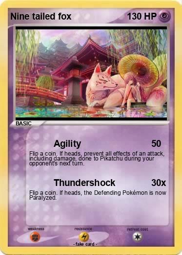 Pokemon Nine tailed fox
