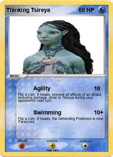 Pokemon Thinking Tsireya