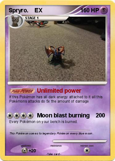 Pokemon Spryro.    EX