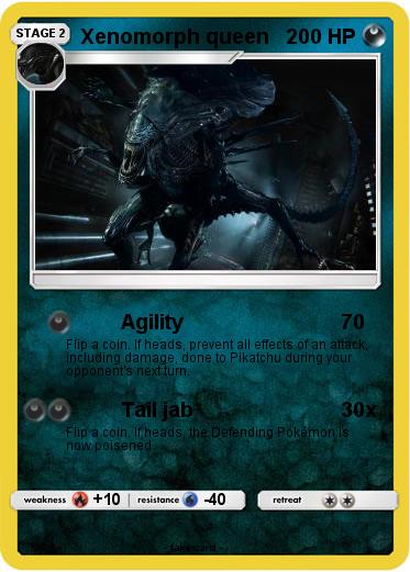 Pokemon Xenomorph queen